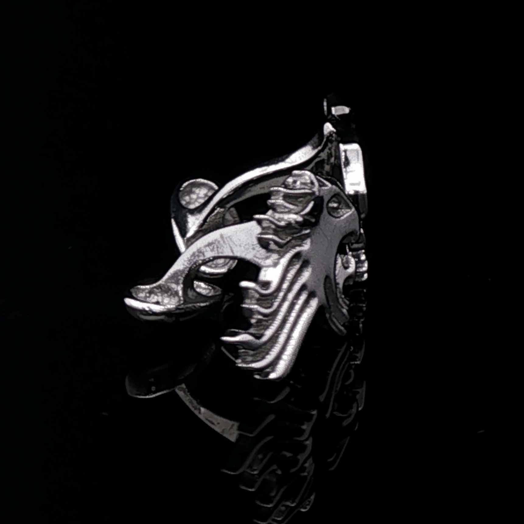 Final Fantasy VIII Sleeping Griever Lion Crest Cufflinks by Le Dragon Argenté
