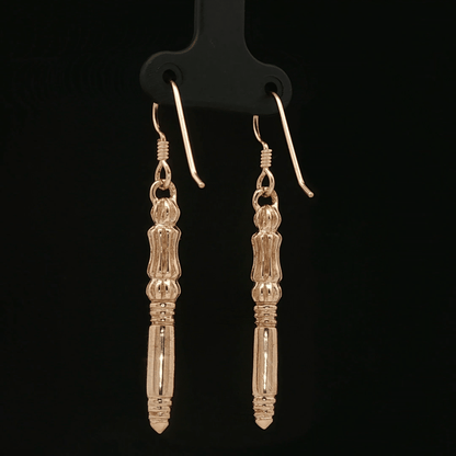 Final Fantasy 7: Crisis Core Genesis Earrings - Le Dragon Argenté
