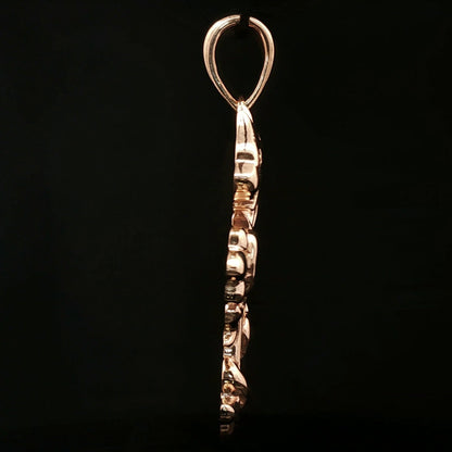 Final Fantasy 8 Squall Griever Pendant in Antique Bronze - Le Dragon Argenté