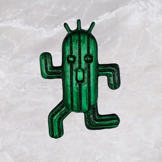 Final Fantasy Cactaur Pendant - Le Dragon Argenté - Cactaur Stud Earrings - Final Fantasy - Final Fantasy Earrings