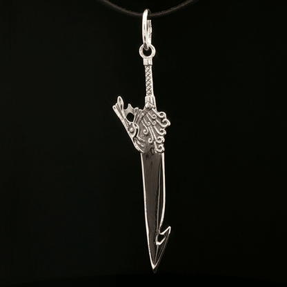 Final Fantasy X Brotherhood Sword Pendant In Sterling Silver - Le Dragon Argenté