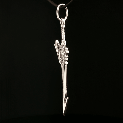 Final Fantasy X Brotherhood Sword Pendant In Sterling Silver - Le Dragon Argenté