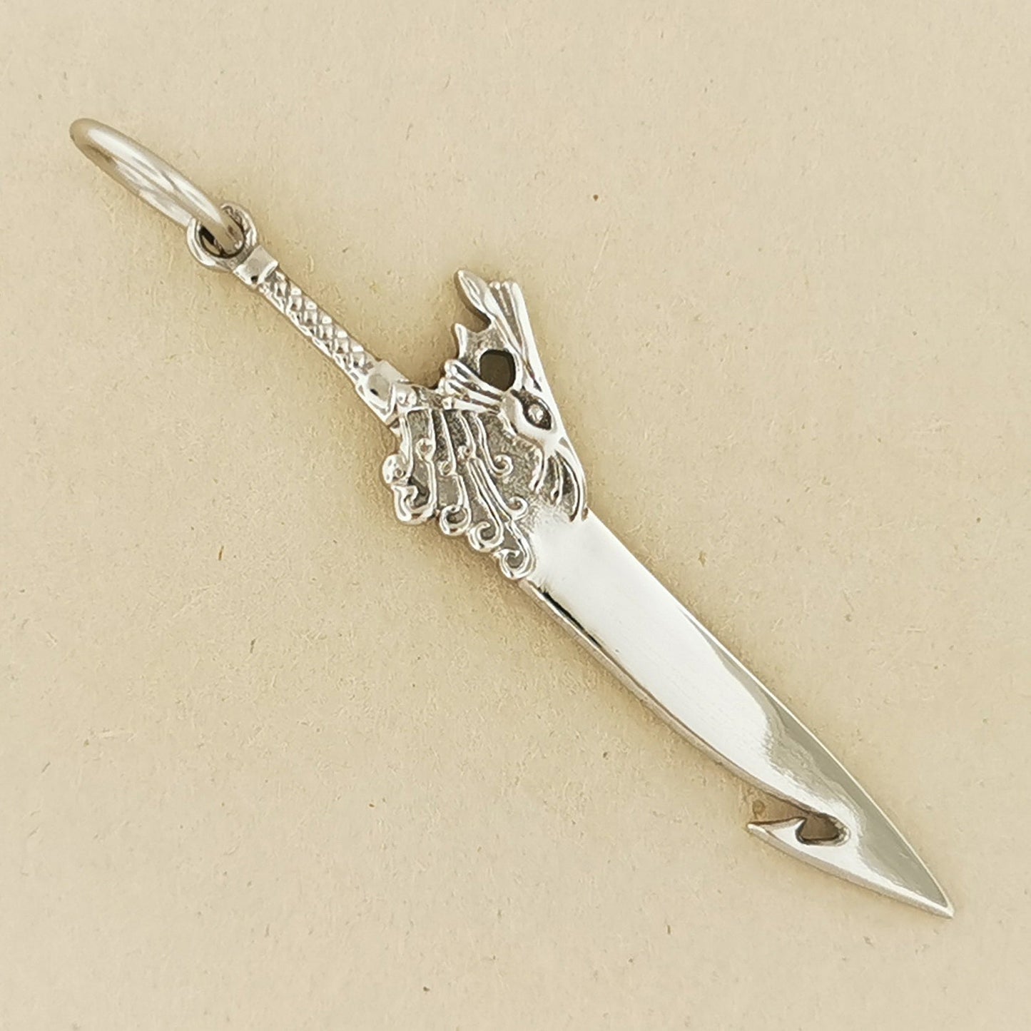 Final Fantasy X Brotherhood Sword Pendant In Stainless Steel - Le Dragon Argenté