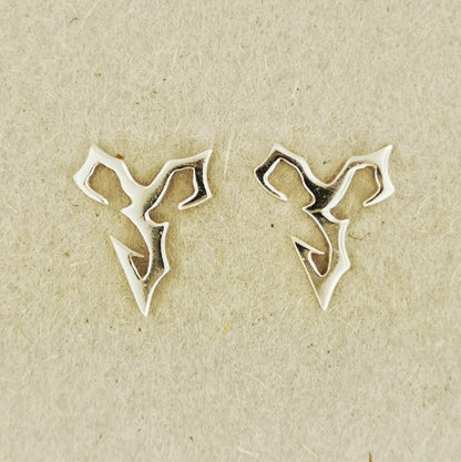 Final Fantasy X Tidus Earrings in Sterling Silver - Le Dragon Argenté