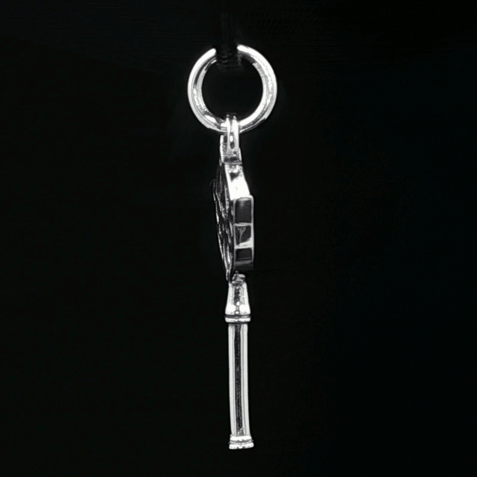 Final Fantasy X Yuna Wand Charm Pendant in Sterling Silver - Le Dragon Argenté
