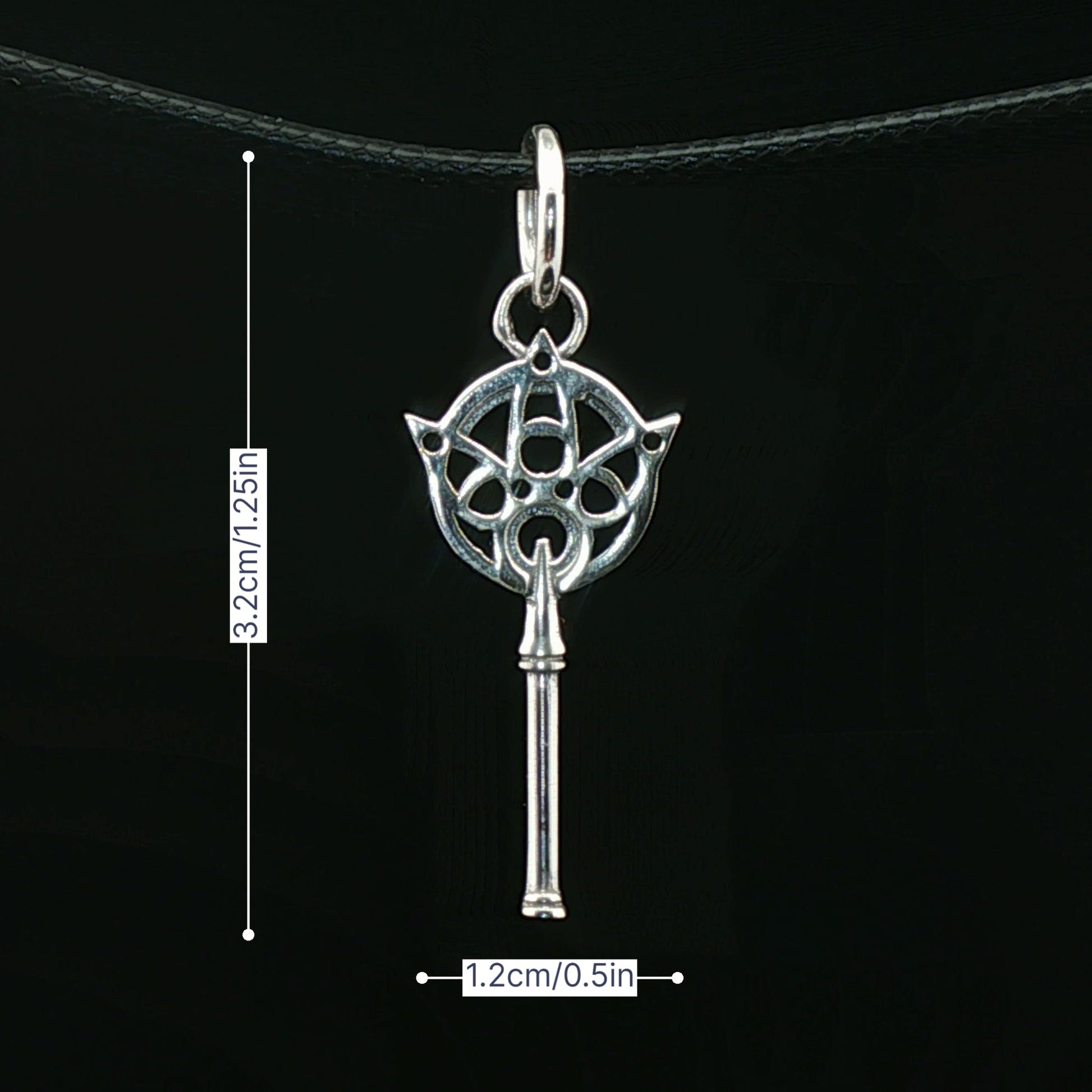 Final Fantasy X Yuna Wand Charm Pendant - Le Dragon Argenté - FFX Charm Pendant - FFX earrings - FFX wands