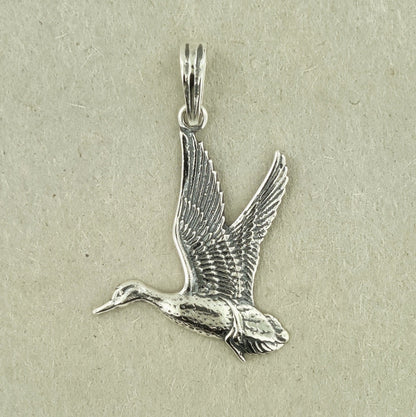 Flying Duck Pendant - Le Dragon Argenté