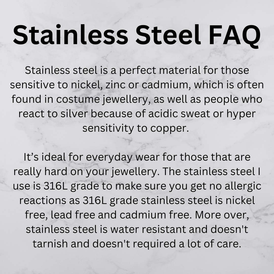 For Chasity Custom Ring Set in Stainless Steel - Le Dragon Argenté - fantasy wedding - FF8 wedding set - Final Fantasy