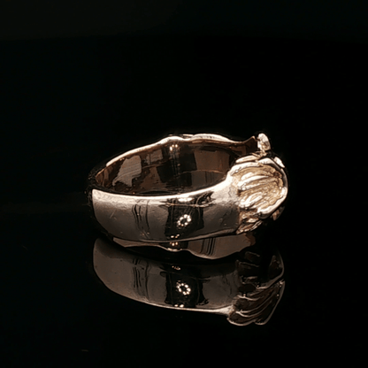 Fox Ring in Sterling Silver or Antique Bronze - Le Dragon Argenté