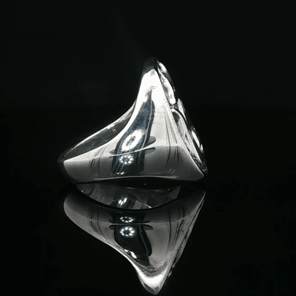 Fox Signet Ring in Sterling Silver - Le Dragon Argenté