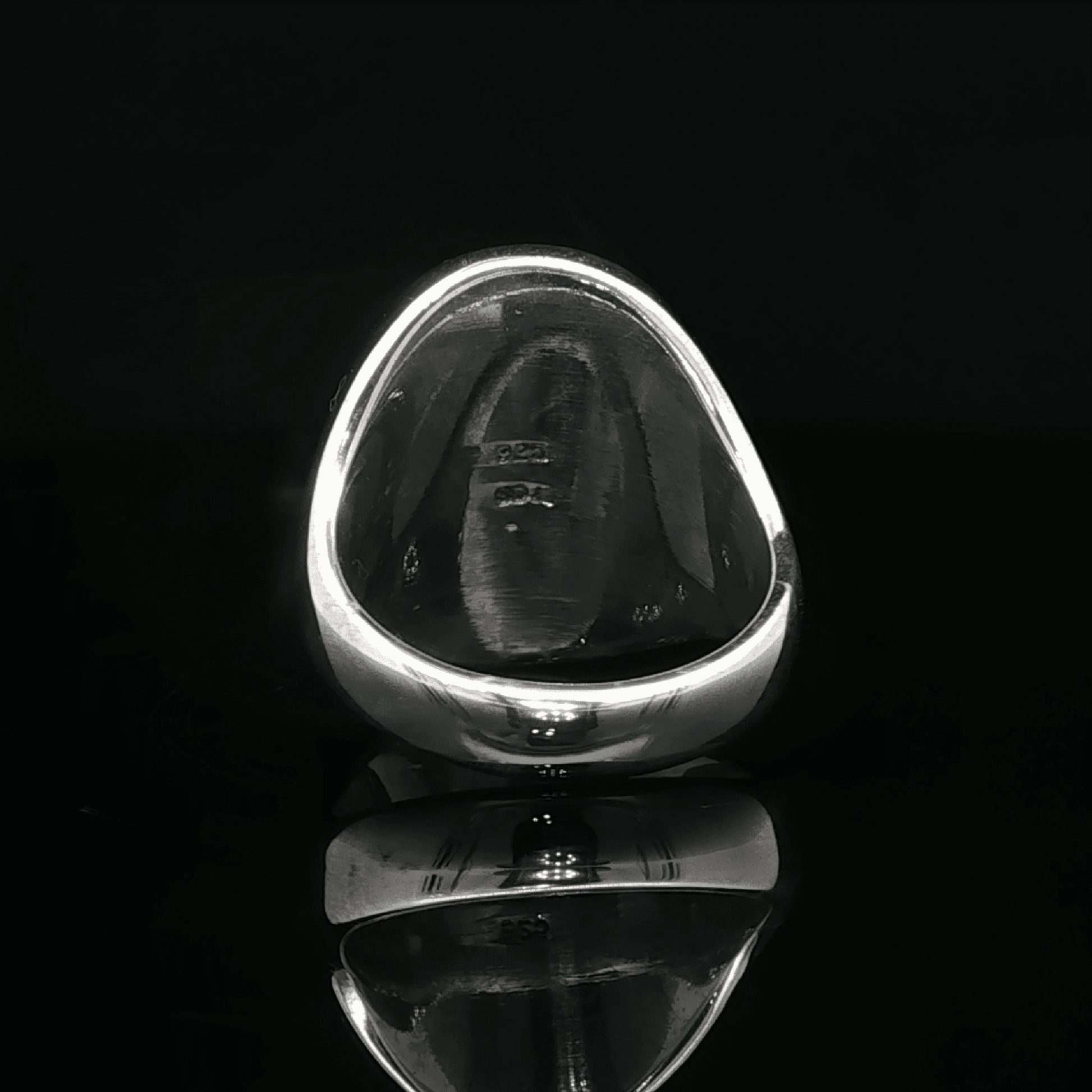 Fox Signet Ring in Sterling Silver - Le Dragon Argenté