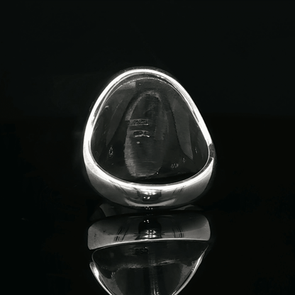 Fox Signet Ring in Sterling Silver - Le Dragon Argenté