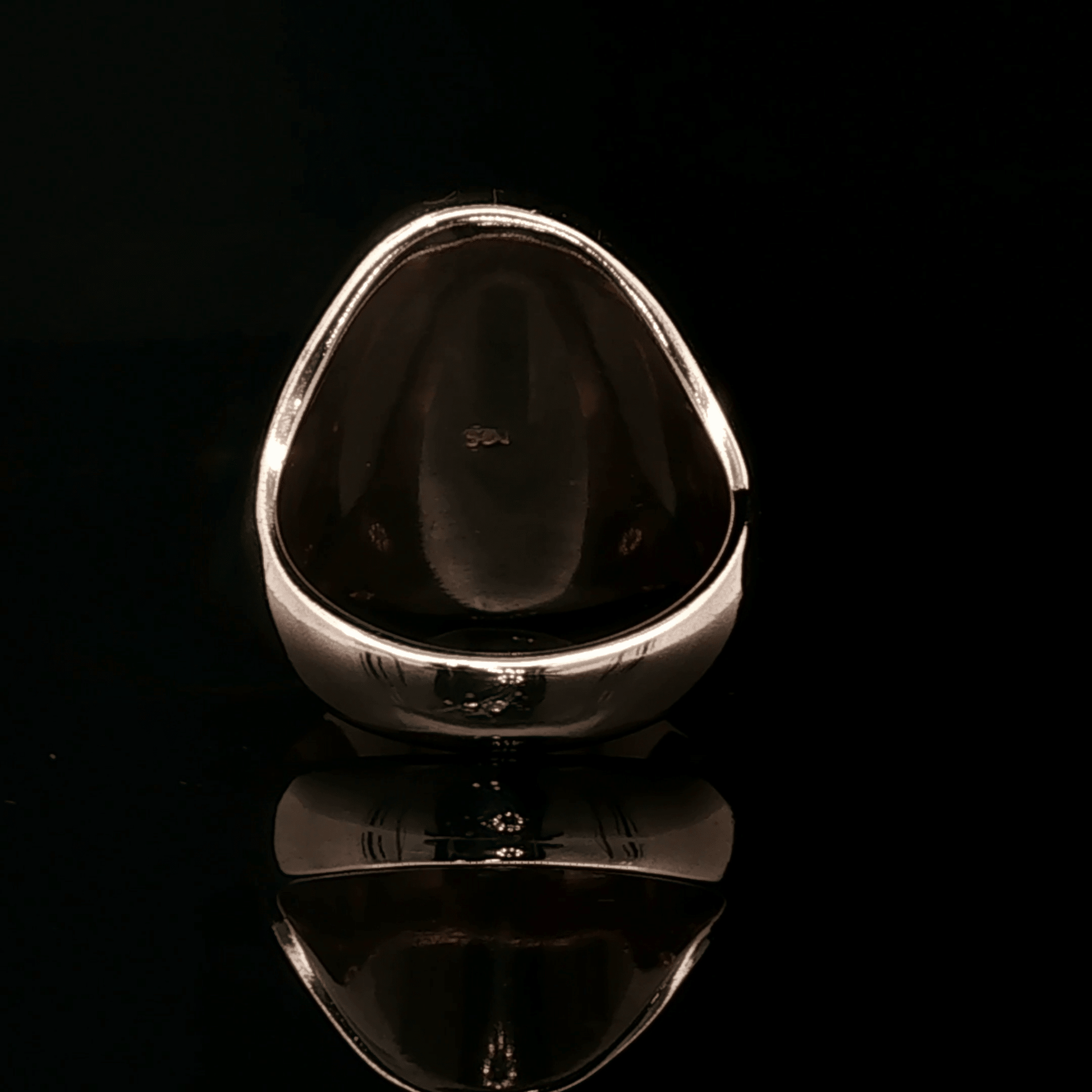 Fox Signet Ring in Antique Bronze - Le Dragon Argenté