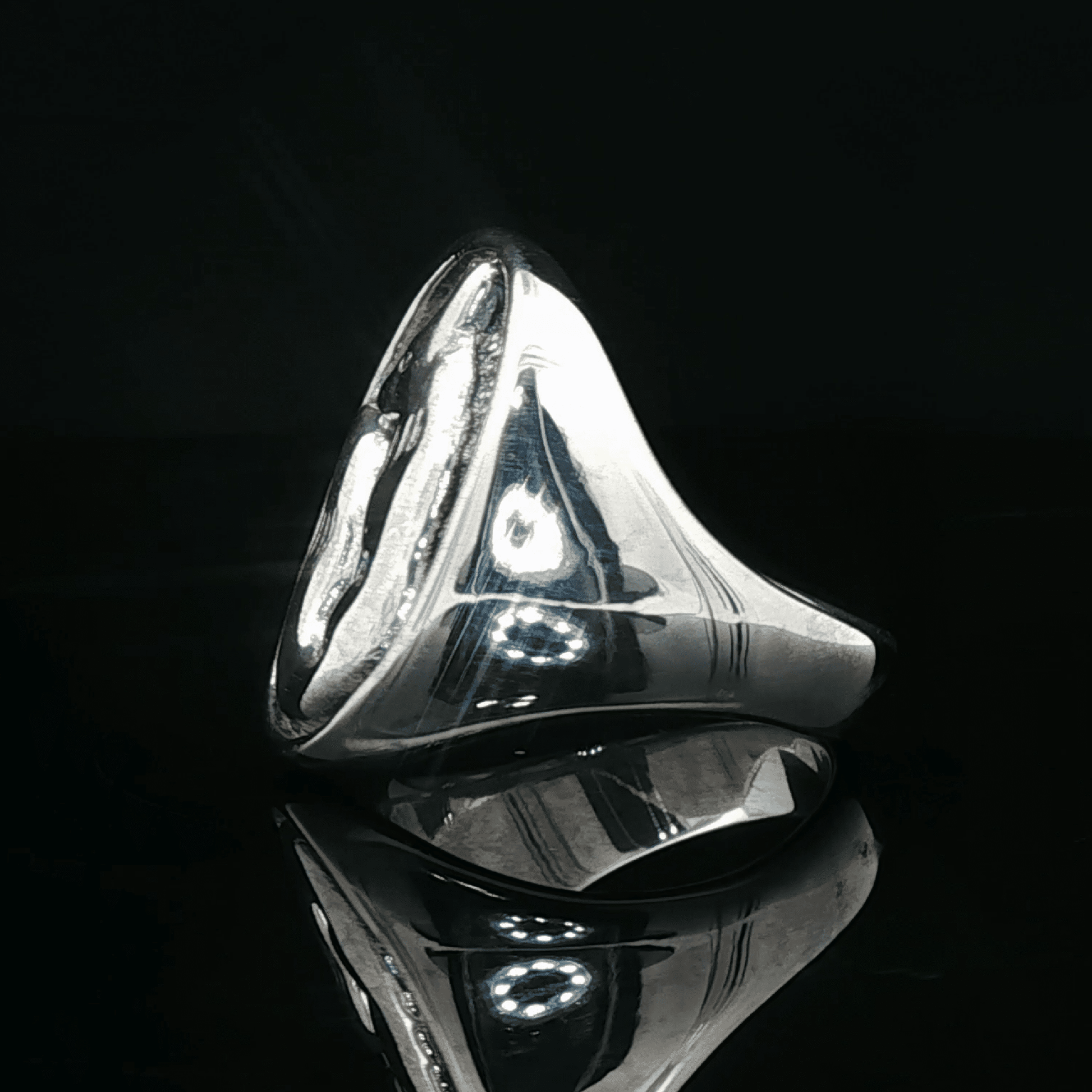 Fox Signet Ring in Sterling Silver - Le Dragon Argenté