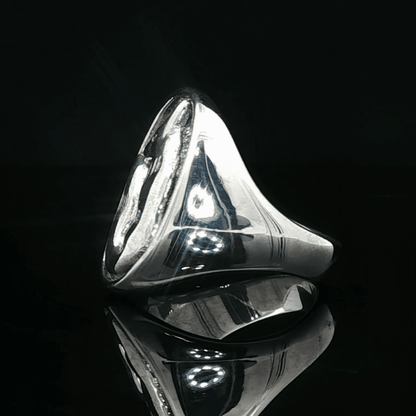 Fox Signet Ring in Sterling Silver - Le Dragon Argenté