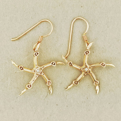 Krull Glaive Earrings in Antique Bronze