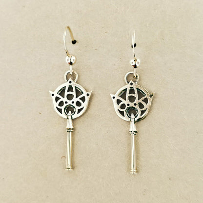 Gold FFX Yuna's Wand Earrings - Le Dragon Argenté