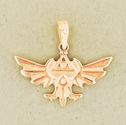 Gold Legend of Zelda Pendant Made to Order - Le Dragon Argenté