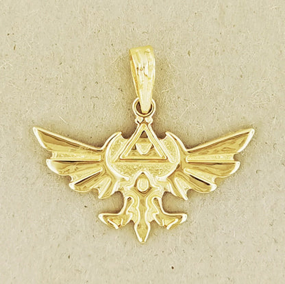 Gold Legend of Zelda Pendant Made to Order - Le Dragon Argenté