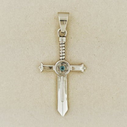 Grey Fullbuster Sword Pendant - Le Dragon Argenté