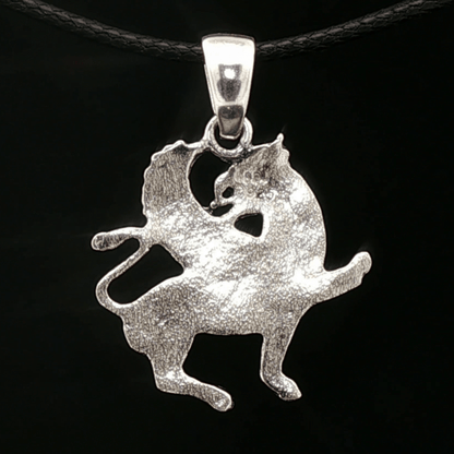 Griffin Pendant in Sterling Silver - Le Dragon Argenté