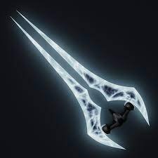 Halo Energy Sword Charm Pendant - Le Dragon Argenté