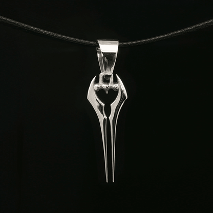 Halo Energy Sword Charm Pendant - Le Dragon Argenté