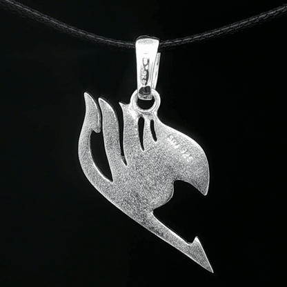 Handmade Fairy Tail Pendant - Le Dragon Argenté