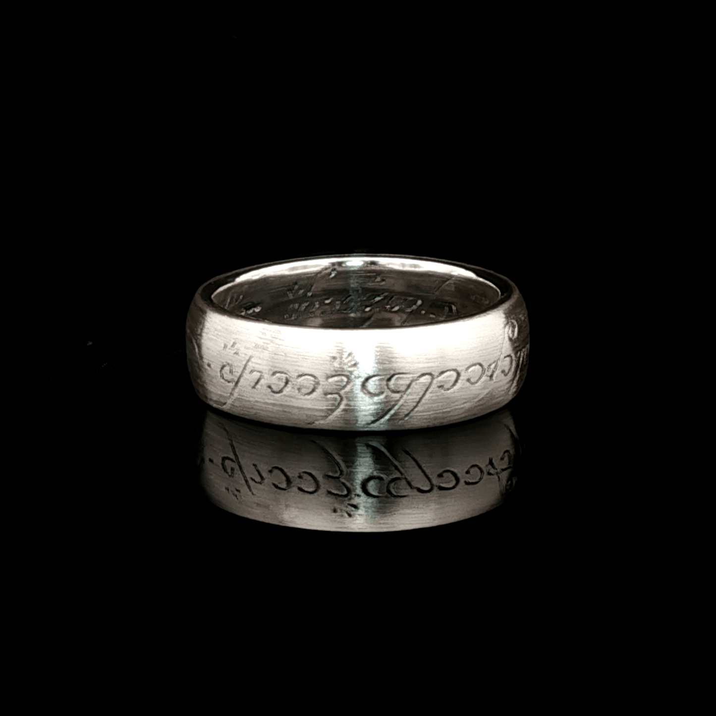 High Fantasy Elvish Band in Sterling Silver - Le Dragon Argenté