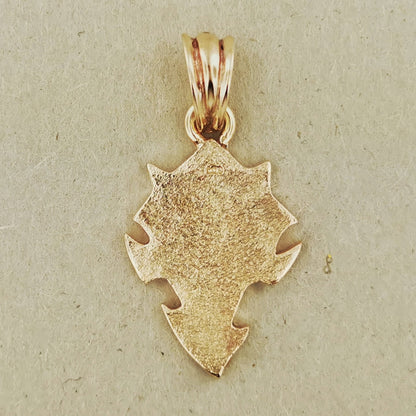 Horde Pendant In Sterling Silver Or Antique Bronze - Le Dragon Argenté