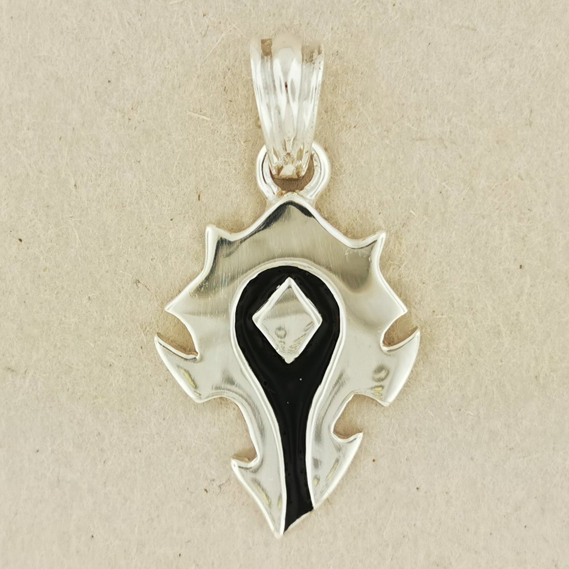 Horde Pendant In Sterling Silver Or Antique Bronze - Le Dragon Argenté