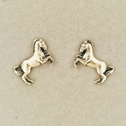 Gold Horse Stud Earrings, Gold Horse Earrings, Gold Horse Jewelry, Gold Horse Jewellery, Gold Stud Horses, Horse Earrings In Solid Gold, Solid Gold Stud Earrings, Gold Stud Earrings, Small Gold Earrings, Small Horse Earrings, Small Horse Studs, Equestrian Gold Jewelry, Equestrian Gold Jewellery, Horse Lover Earrings, Horse Lover Jewelry, Horse Lover Jewellery, Gold Equestrian Earrings, Gold Equestrian Studs, Gold Animal Earrings, Gold Animal Studs, Gold Animal Stud Earrings