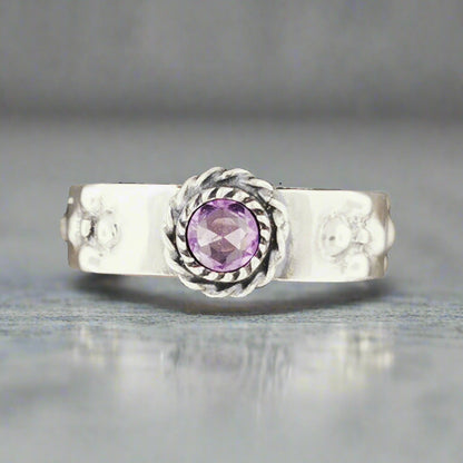 Howls Moving Castle Ring in Sterling Silver with Fancy Colour Sapphires - Le Dragon Argenté