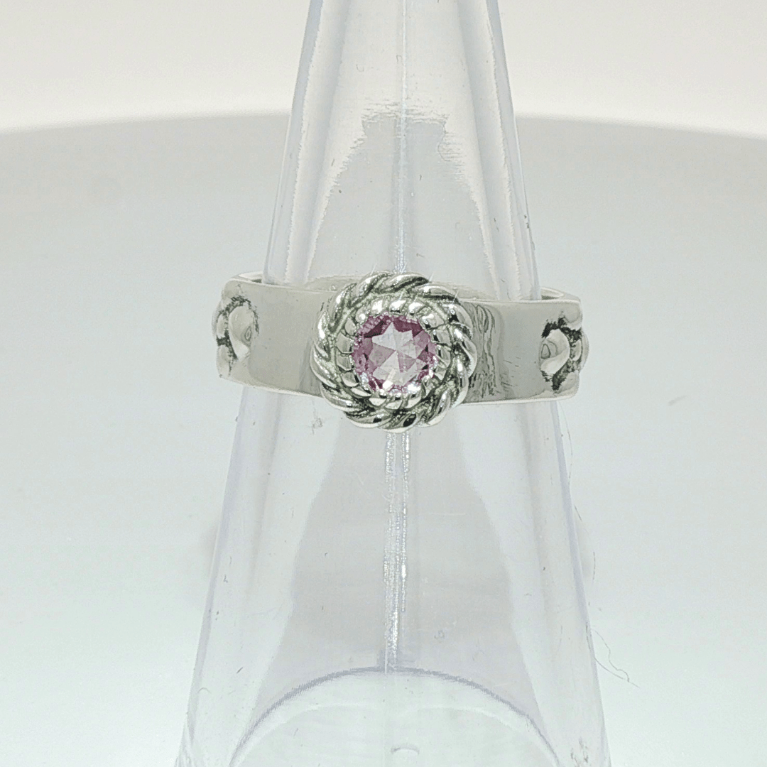Howls Moving Castle Ring in Sterling Silver with Fancy Colour Sapphires - Le Dragon Argenté