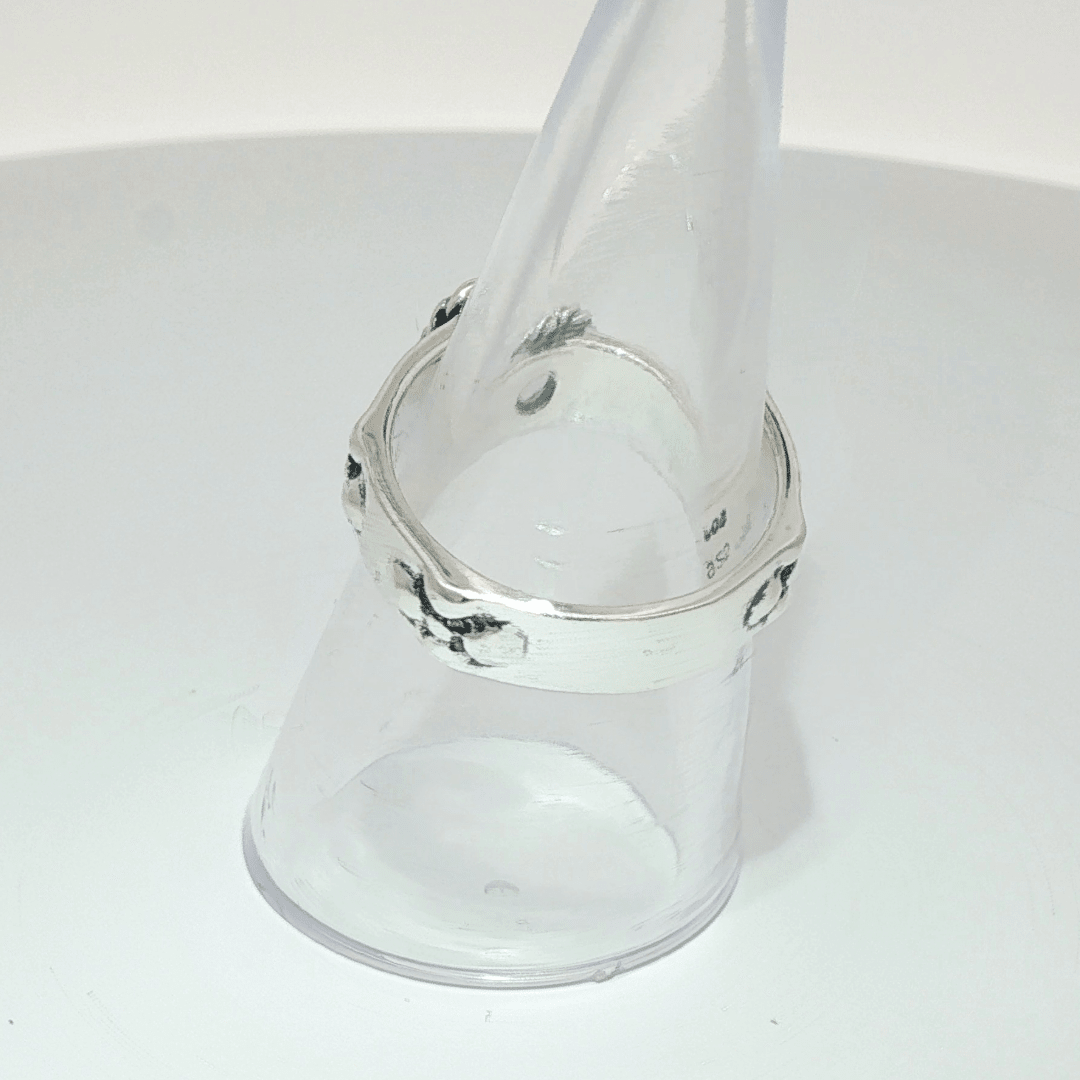 Howls Moving Castle Ring in Sterling Silver with Fancy Colour Sapphires - Le Dragon Argenté