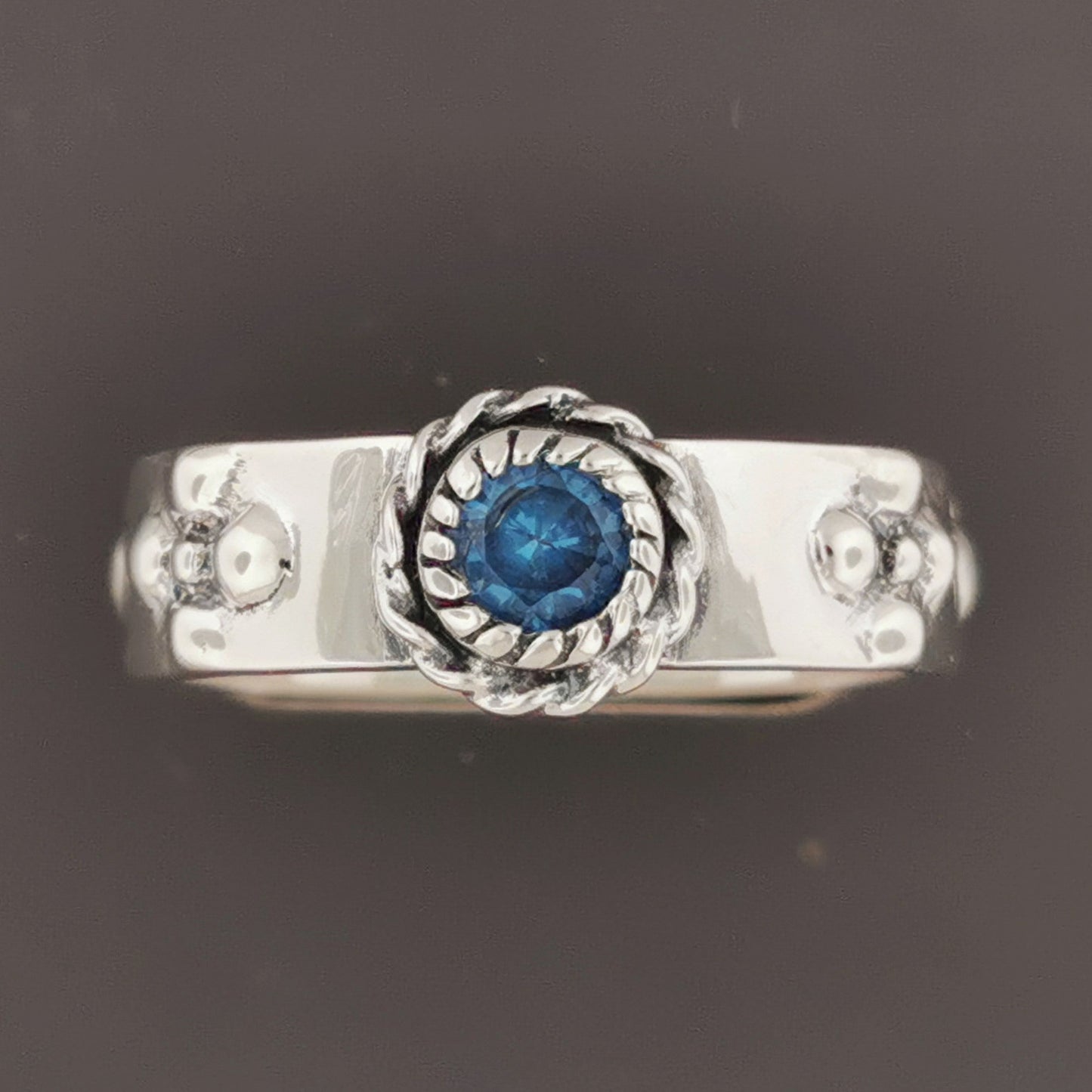 Howls Moving Castle Ring in Sterling Silver with Imitation Birthstone - Le Dragon Argenté