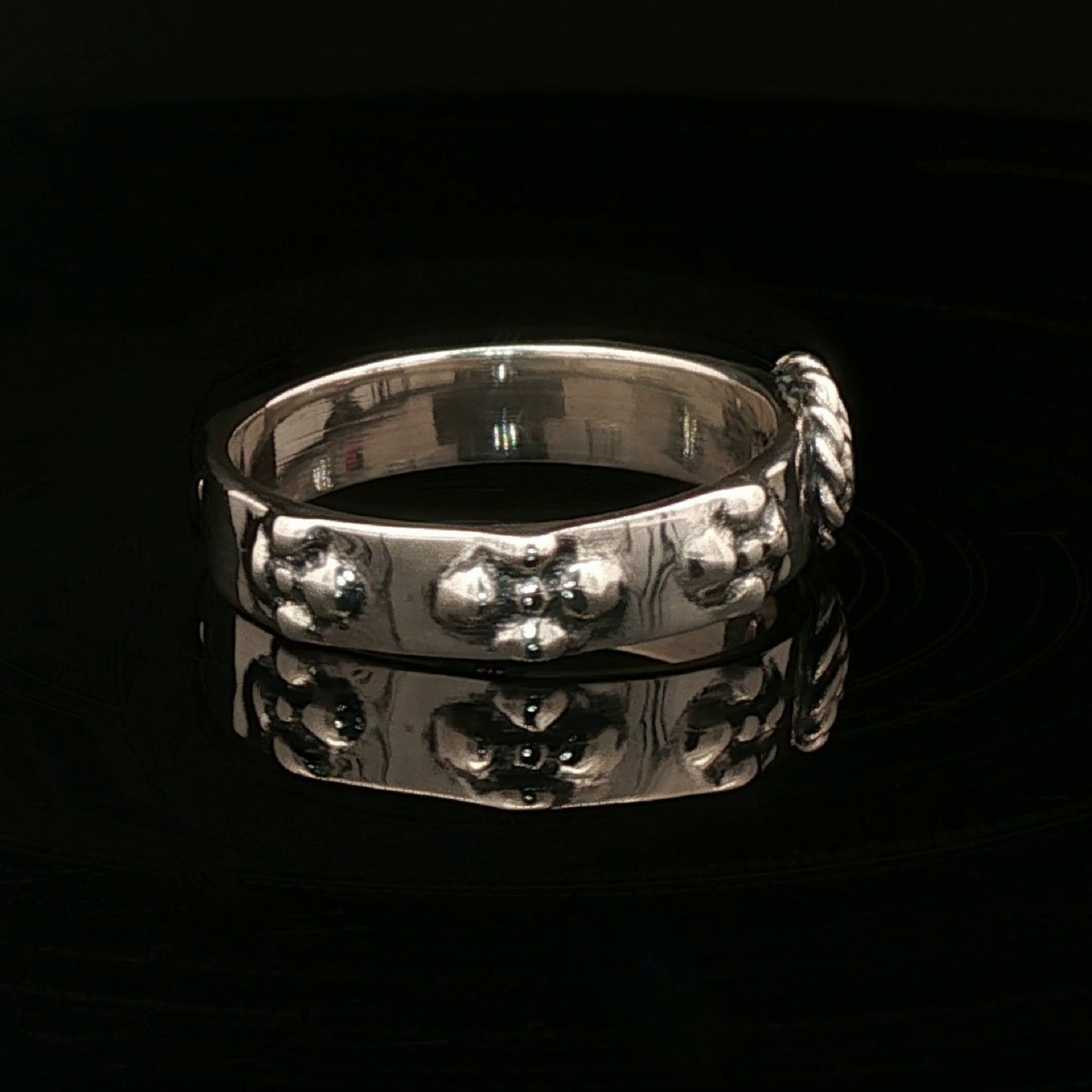 Howls Moving Castle Ring in Sterling Silver with Imitation Birthstone - Le Dragon Argenté