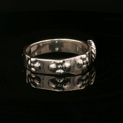 Howls Moving Castle Ring in Sterling Silver with Imitation Birthstone - Le Dragon Argenté