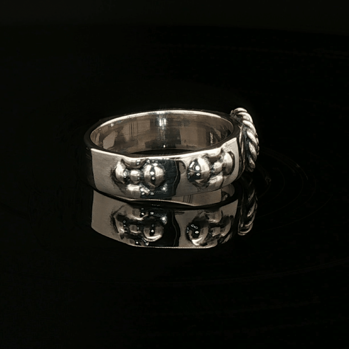 Howls Moving Castle Ring in Sterling Silver with Imitation Birthstone - Le Dragon Argenté