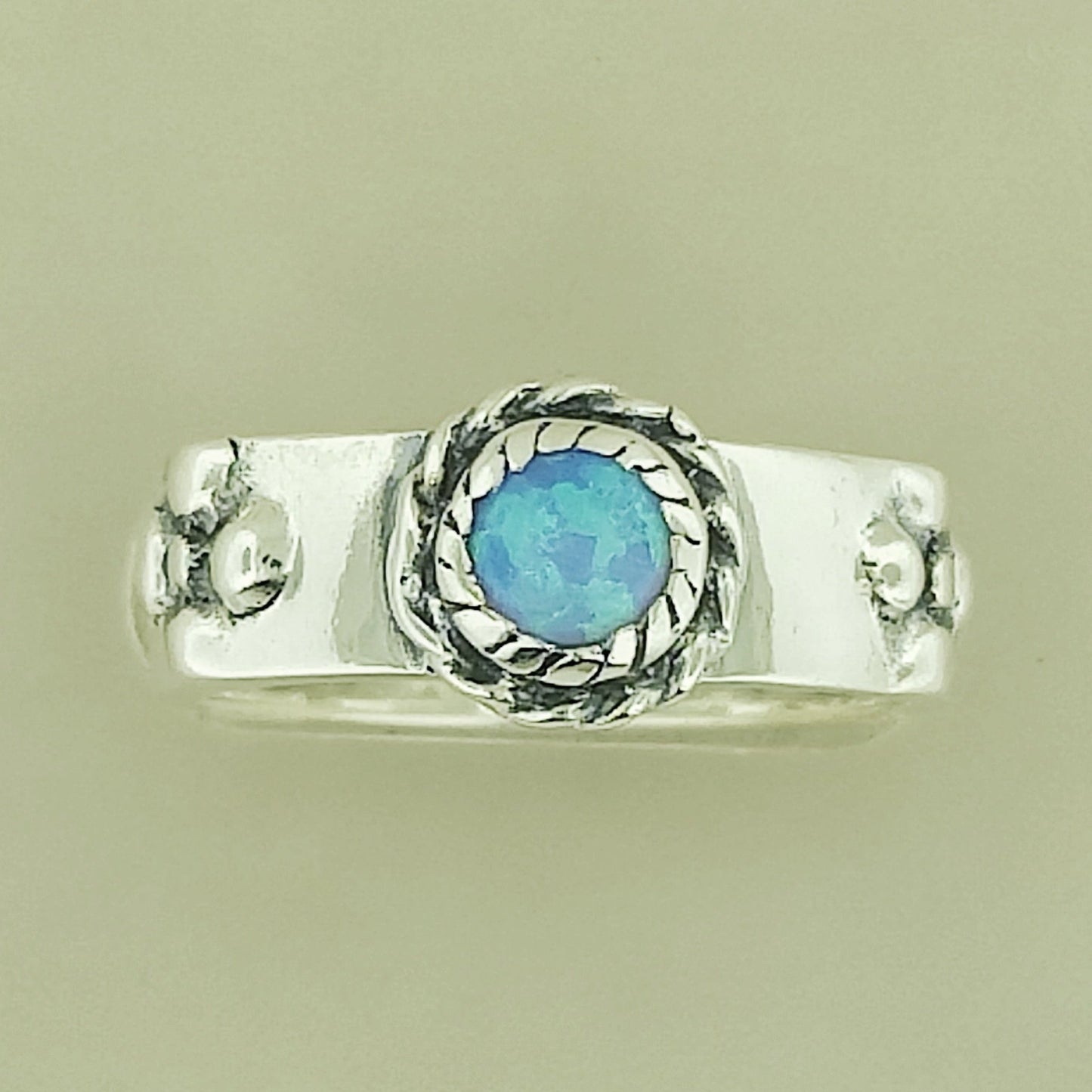 Howls Moving Castle Ring in Sterling Silver with Natural Gemstone - Le Dragon Argenté