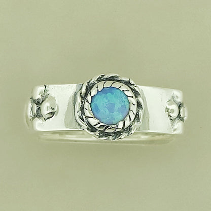 Howls Moving Castle Ring in Sterling Silver with Natural Gemstone - Le Dragon Argenté