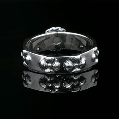 Howls Moving Castle Ring in Sterling Silver with Natural Gemstone - Le Dragon Argenté