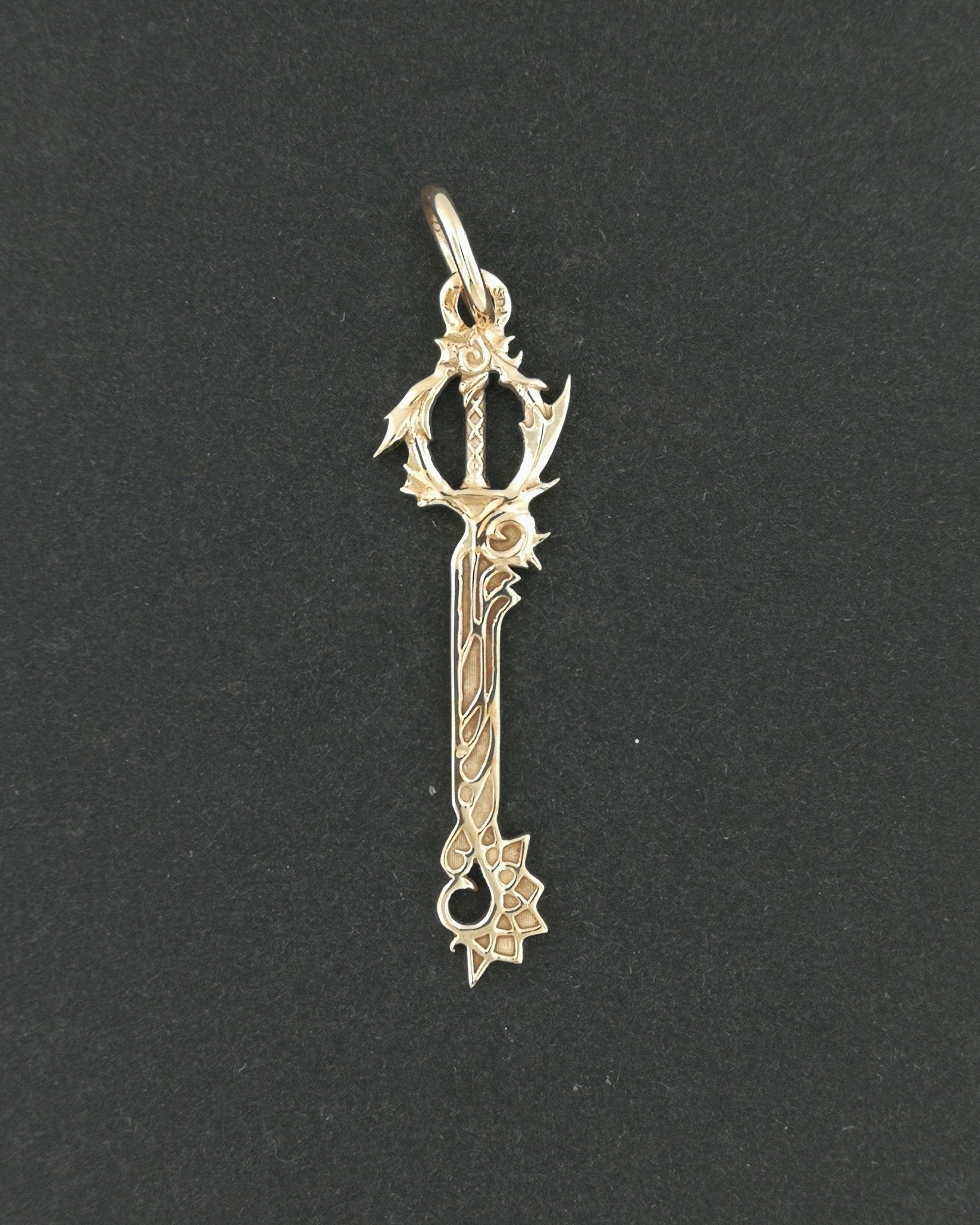 KH Combined Keyblade Pendant - Le Dragon Argenté