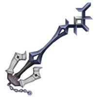 Kingdom Hearts Rainfell Keyblade Pendant - Le Dragon Argenté