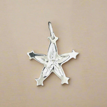 Kingdom Hearts Wayfinder Charm Pendant in Sterling Silver or Antique Bronze - Le Dragon Argenté