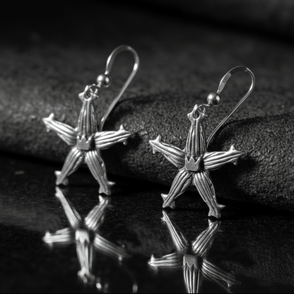 Kingdom Hearts Wayfinder Earrings in Sterling Silver or Antique Bronze - Le Dragon Argenté