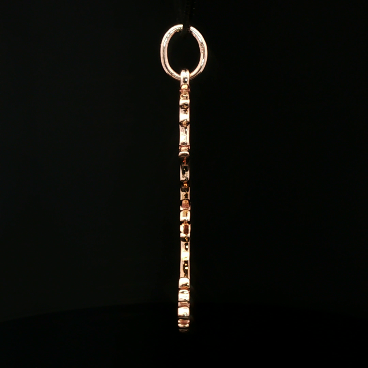 Kingdom Hearts Diamond Dust Keyblade Pendant  in Antique Bronze - Le Dragon Argenté