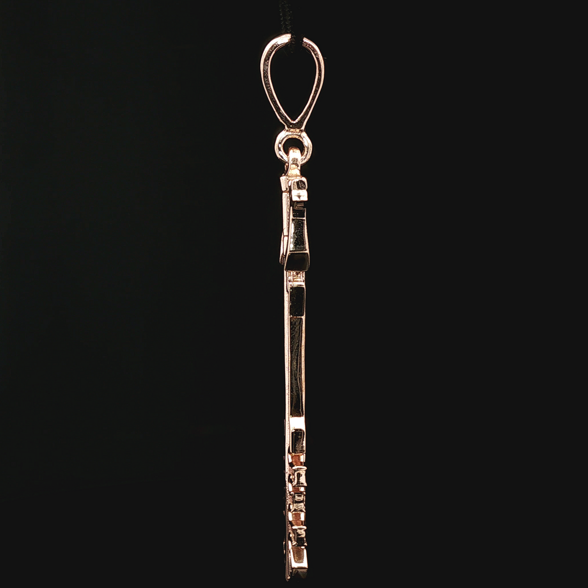 Ends of the Earth Keyblade Pendant in Antique Bronze - Le Dragon Argenté
