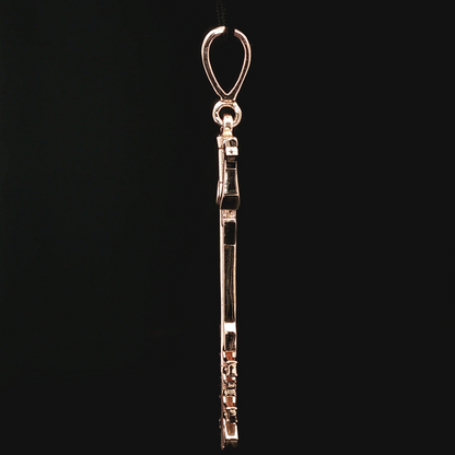 Ends of the Earth Keyblade Pendant in Antique Bronze - Le Dragon Argenté