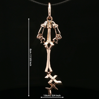 Kingdom Hearts Rainfell Keyblade Pendant - Le Dragon Argenté